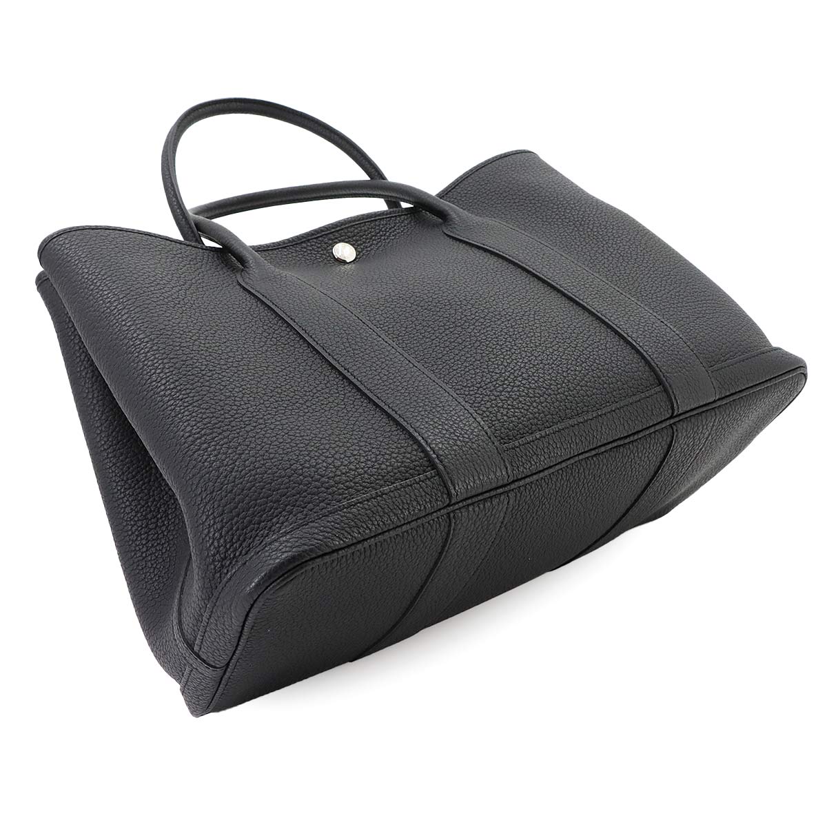 Garden Party PM Tote Bag Negonda Leather Black Purse