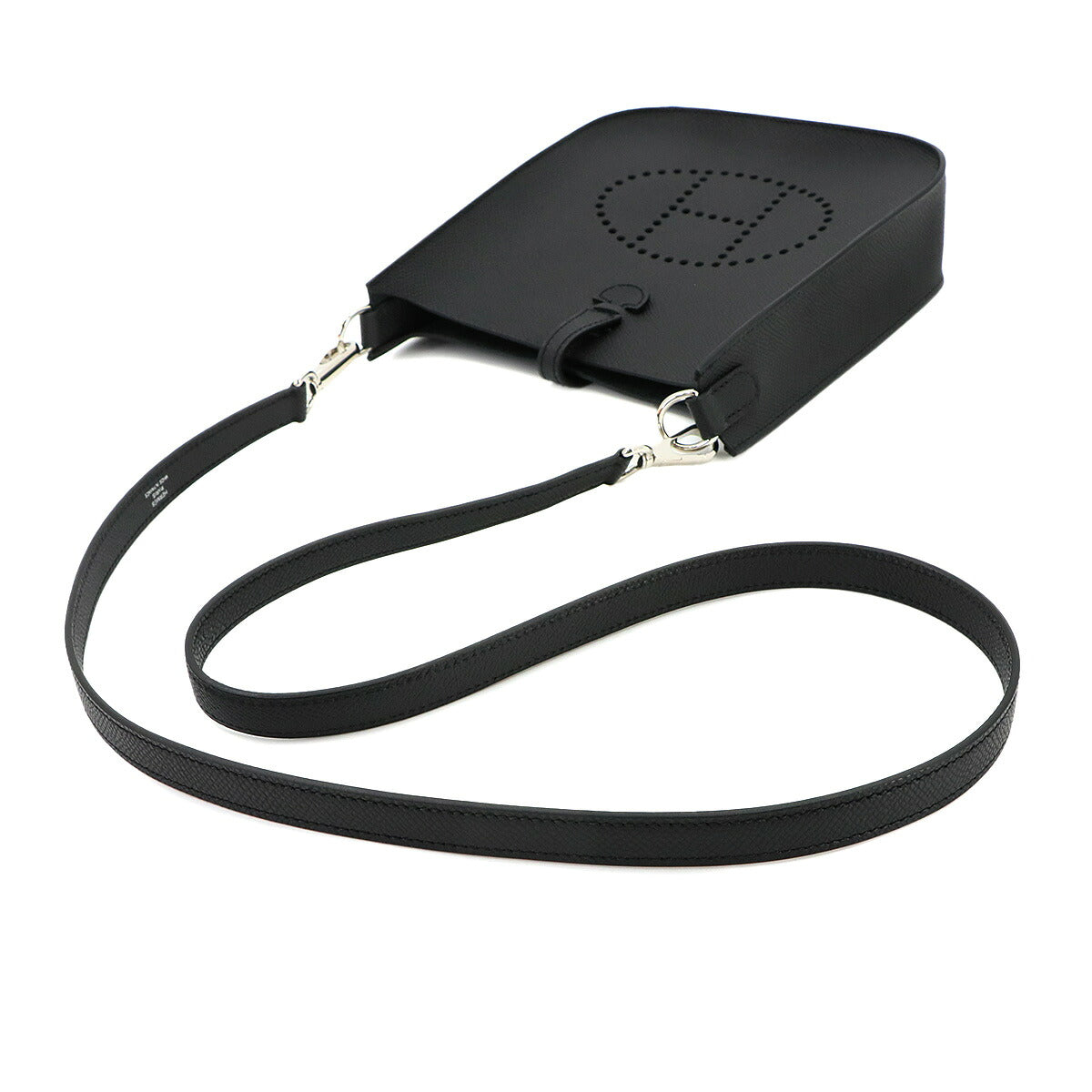 Evelyne Sellier 16 TPM Shoulder Bag Epsom Black Purse