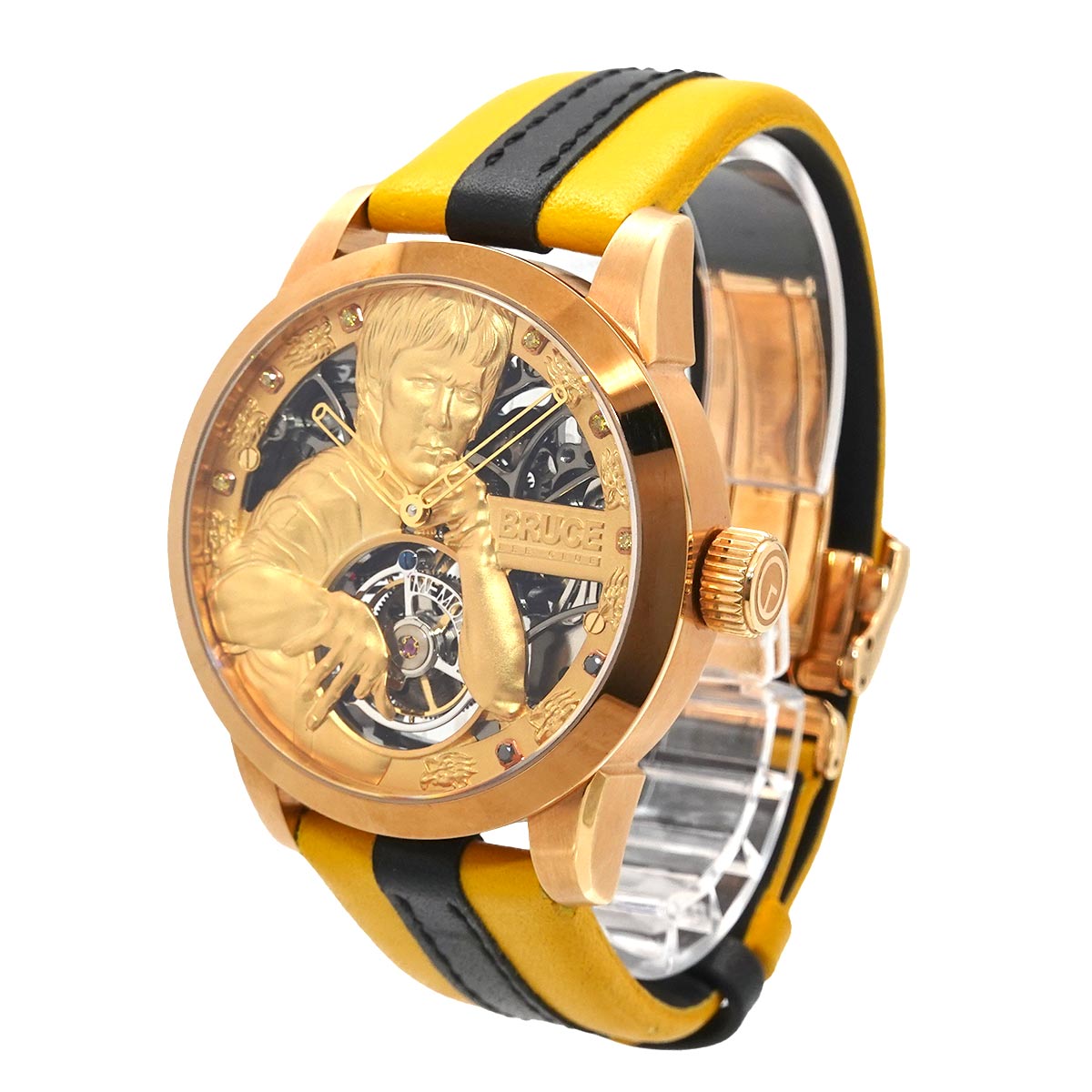 Tourbillon Bruce lee MO1005G Hand Winding Mens Watch