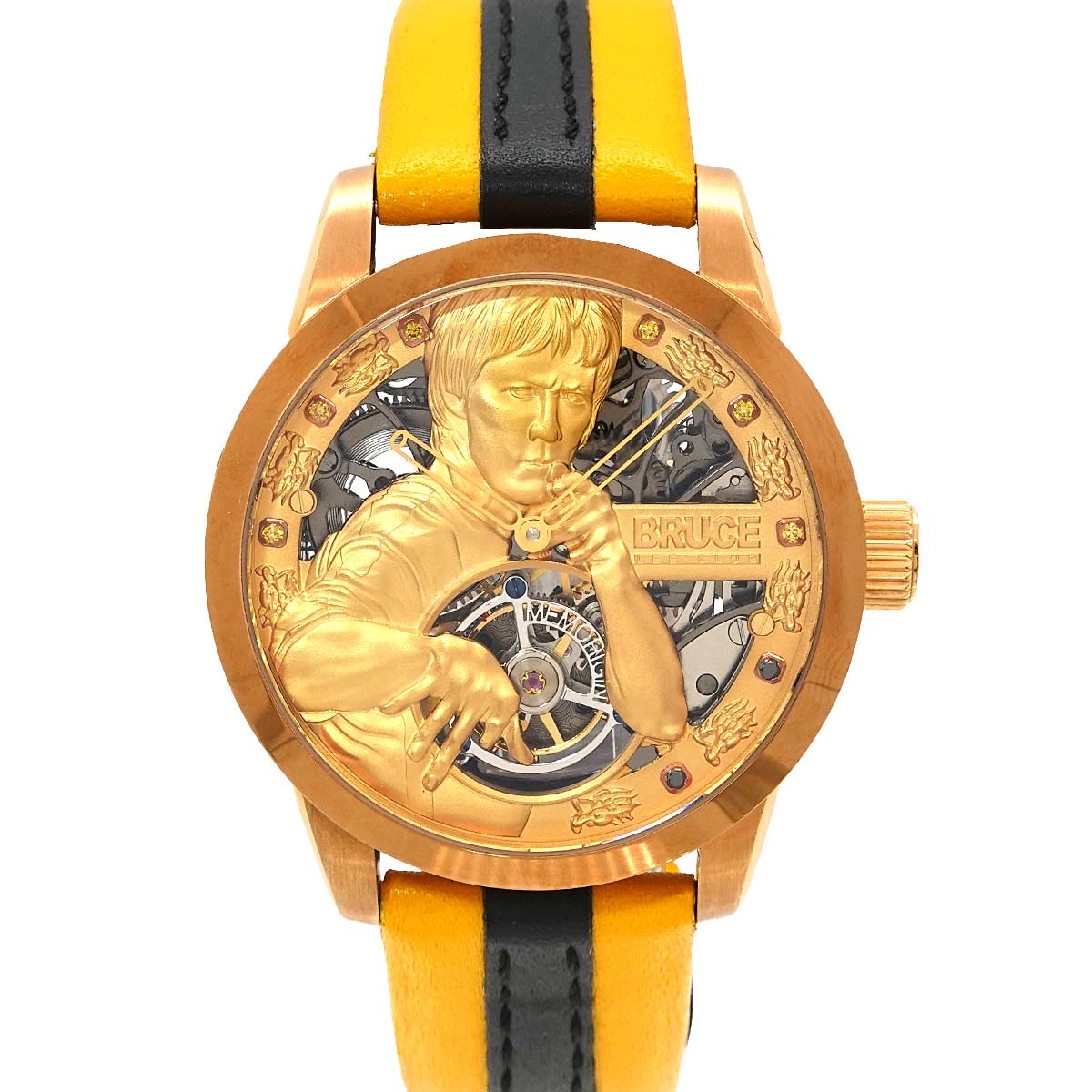 Tourbillon Bruce lee MO1005G Hand Winding Mens Watch