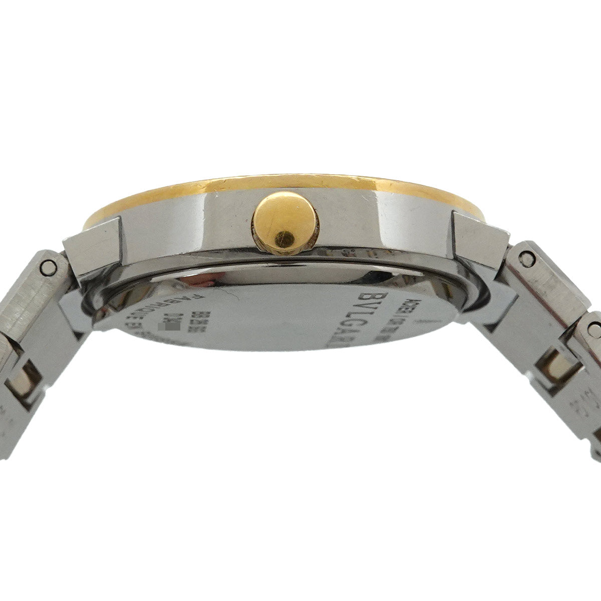 BVLGARIBVLGARI BB26SG Two Tones 750 YG Silver Dial Ladies
