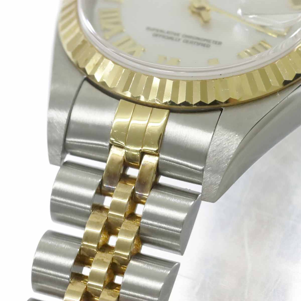 Datejust 79173NR Serial Y 750 YG White Shell Dial Ladies Watch