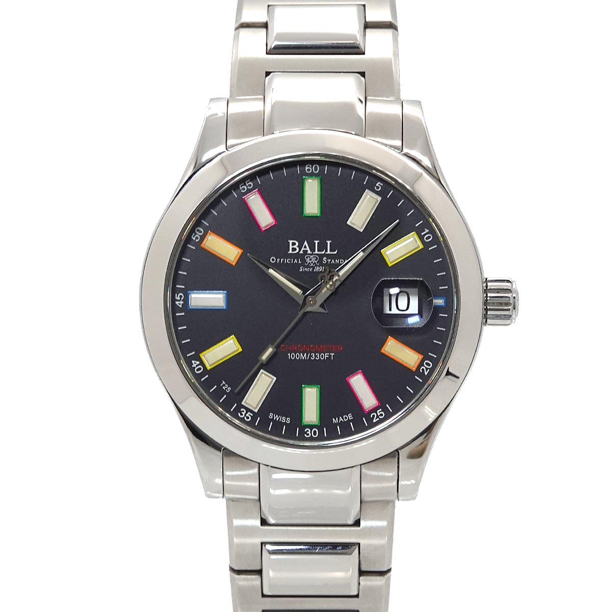 Engineer III Marvelight Rainbow NM2026C Date Automatic Black Dial