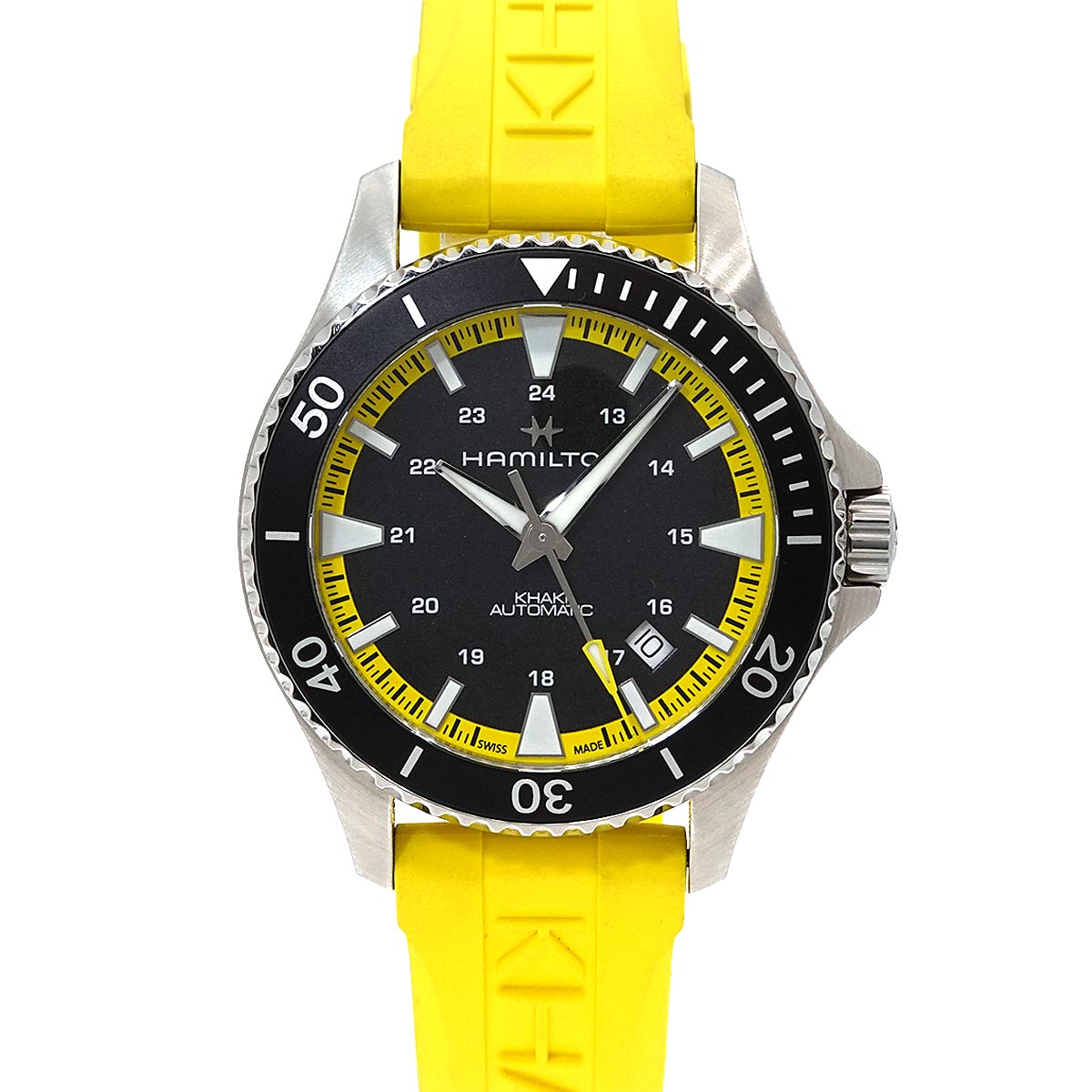 Khaki Navy H823950 Automatic Black Dial Mens Watch