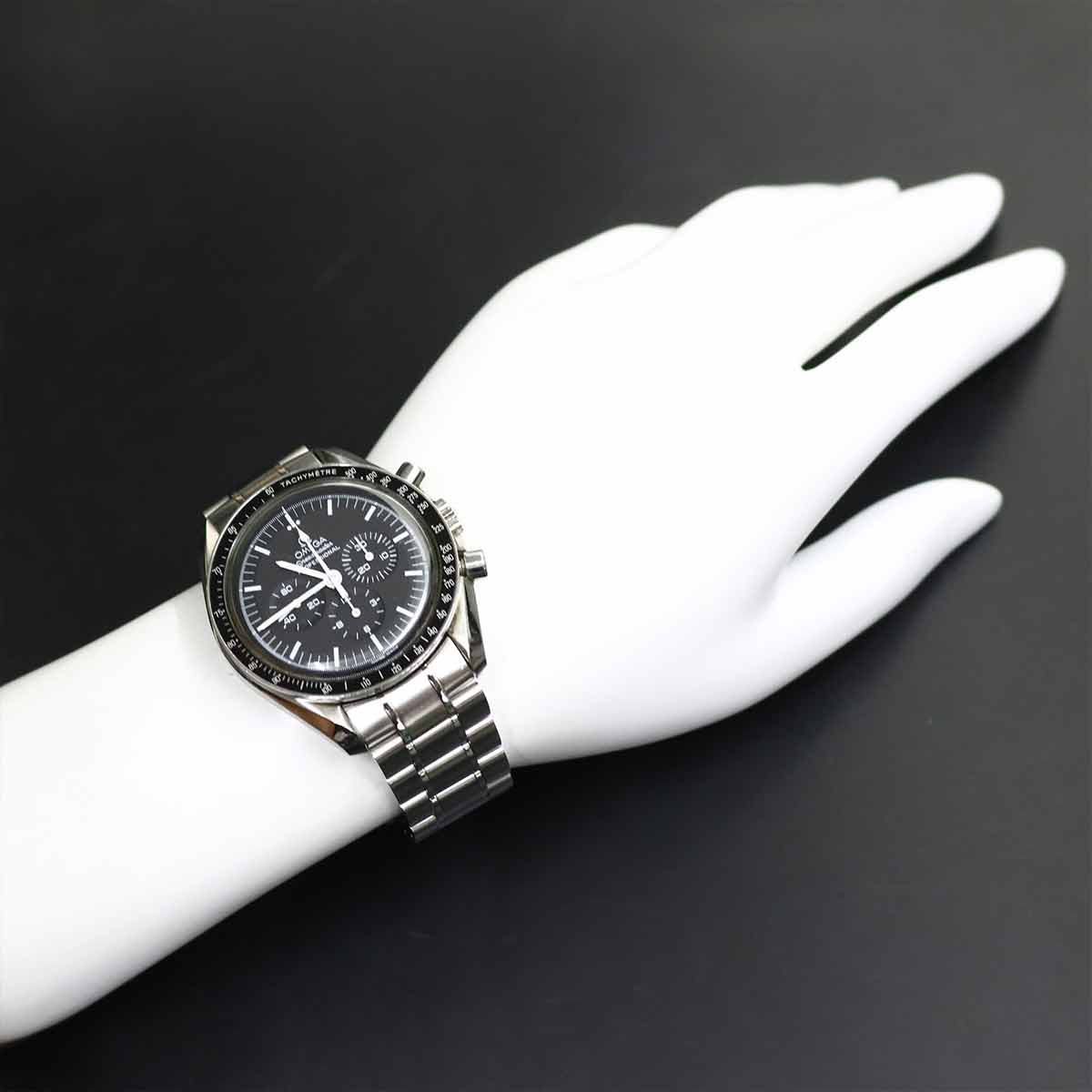 Speedmaster Professional Moon Watch 3570 50 Black Dial Mens