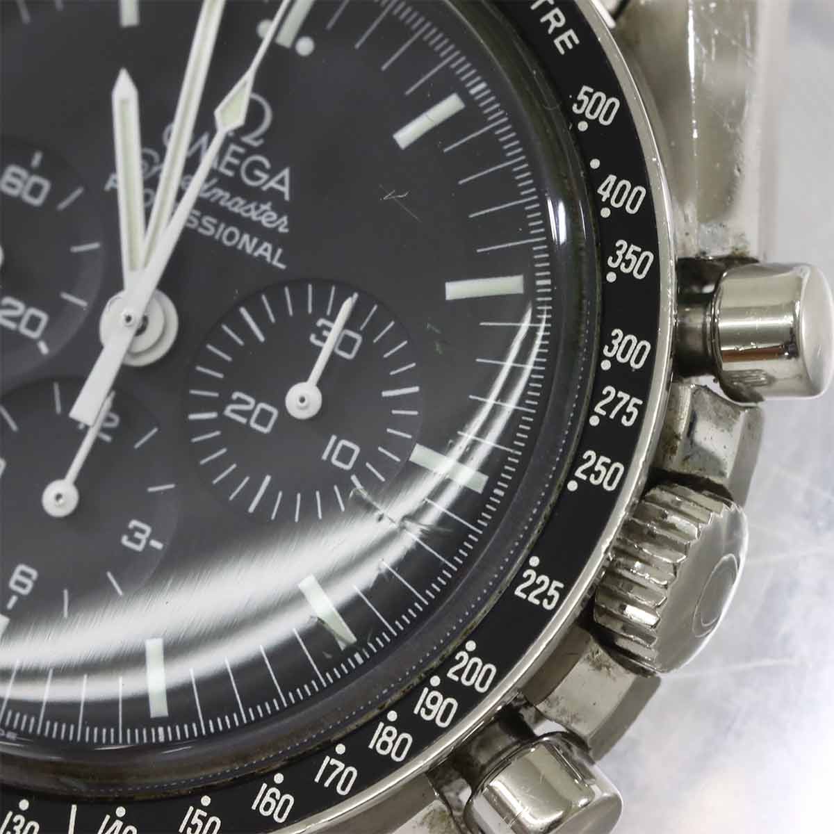 Speedmaster Professional Moon Watch 3570 50 Black Dial Mens