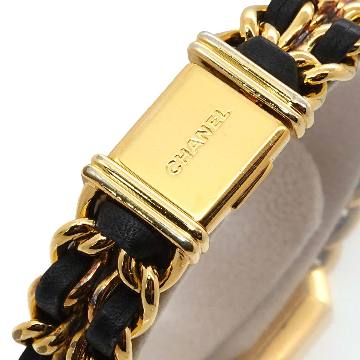 Premiere Size S H0001 Vintage Quartz Black Dial Ladies Watch