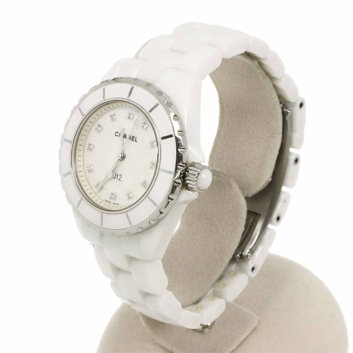 J12 33mm Ginza Limited 12P Diamond White Shell Dial H2511