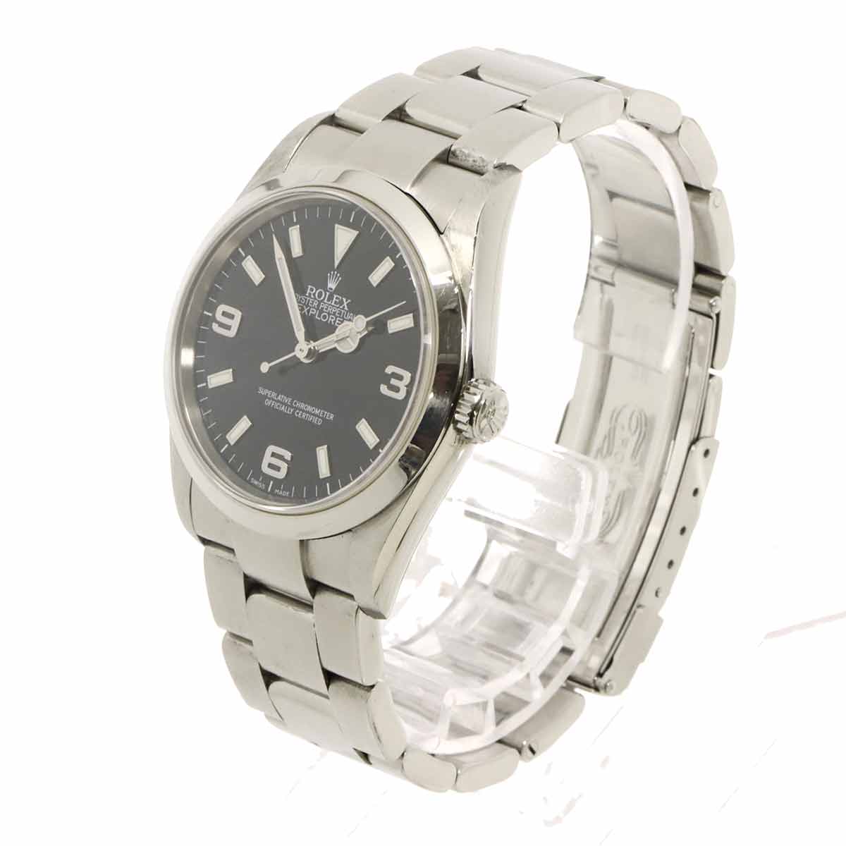 Explorer 1 114270 Serial D Automatic Black Dial Mens Watch