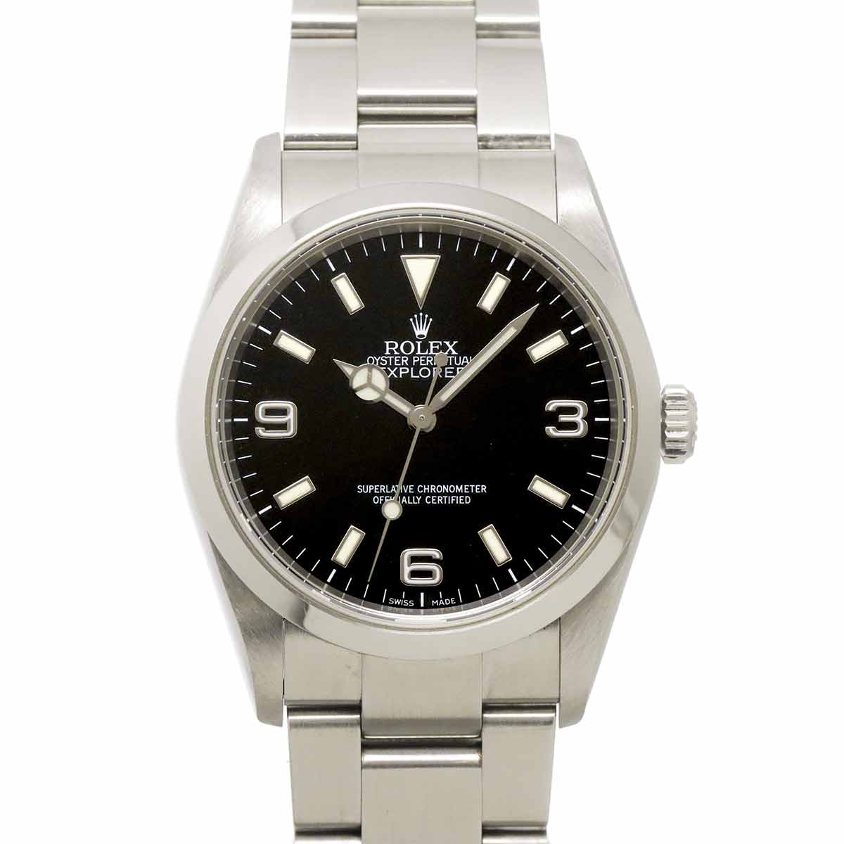 Explorer 1 114270 Serial D Automatic Black Dial Mens Watch