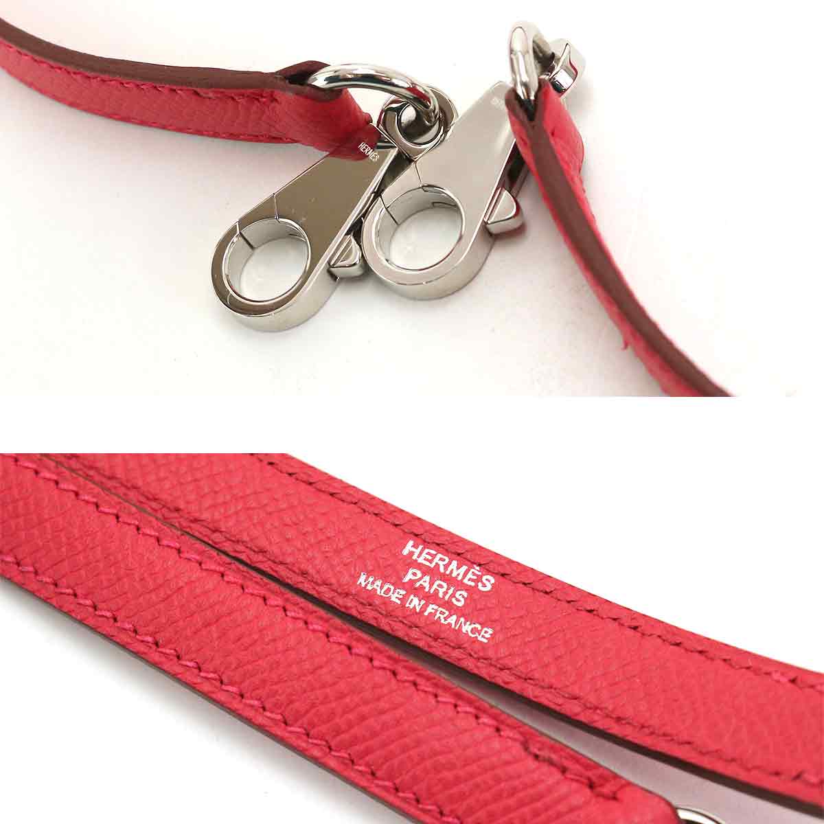 Shoulder strap Epsom Rose extreme