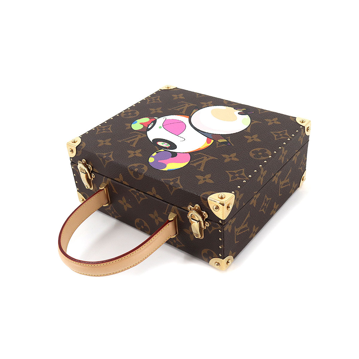 Monogram Panda Jewelry Box Case M92478 Takashi Murakami