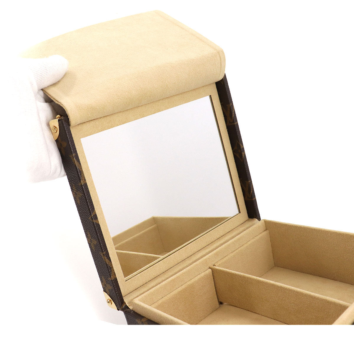 Monogram Panda Jewelry Box Case M92478 Takashi Murakami