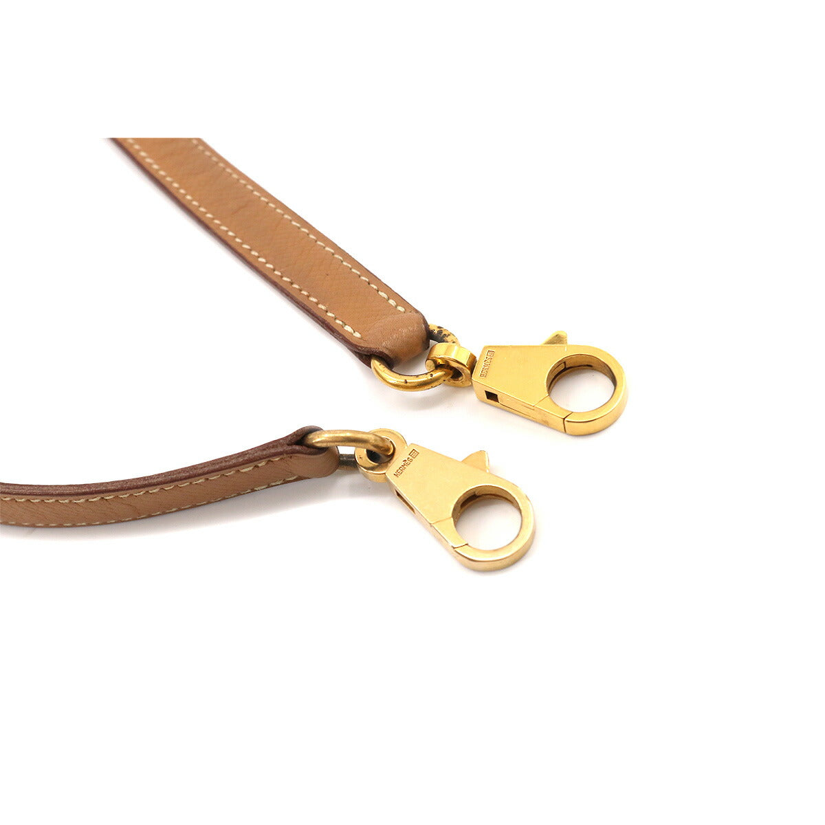 Shoulder Strap Couchevel Epsom Natural Brown Accessory