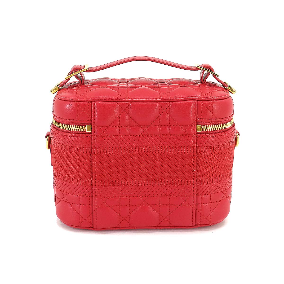 DIORTRAVEL Small Vanity 2way Hand Shouler Bag Leather