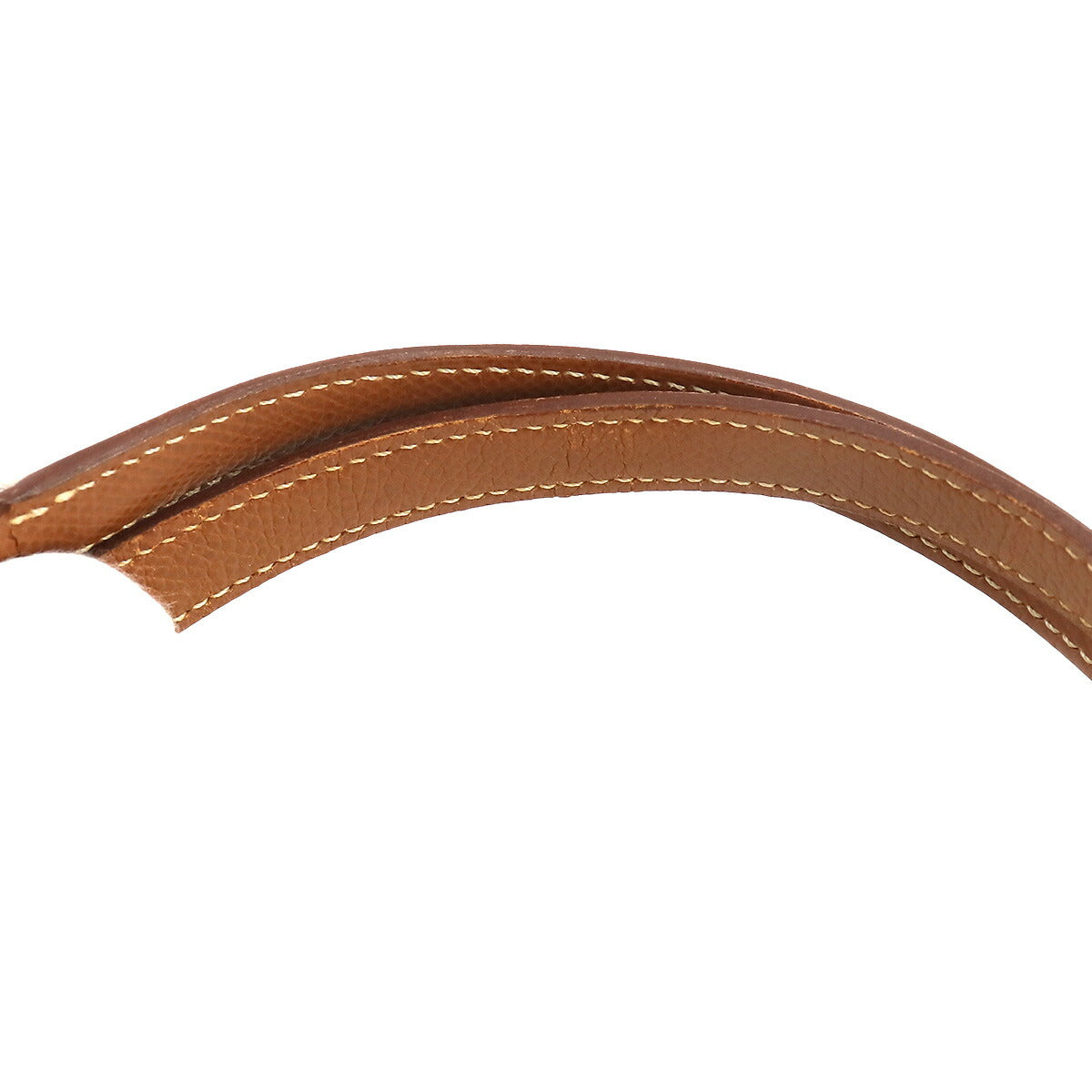 Shoulder Strap Couchevel Epsom Gold Brown Accessory