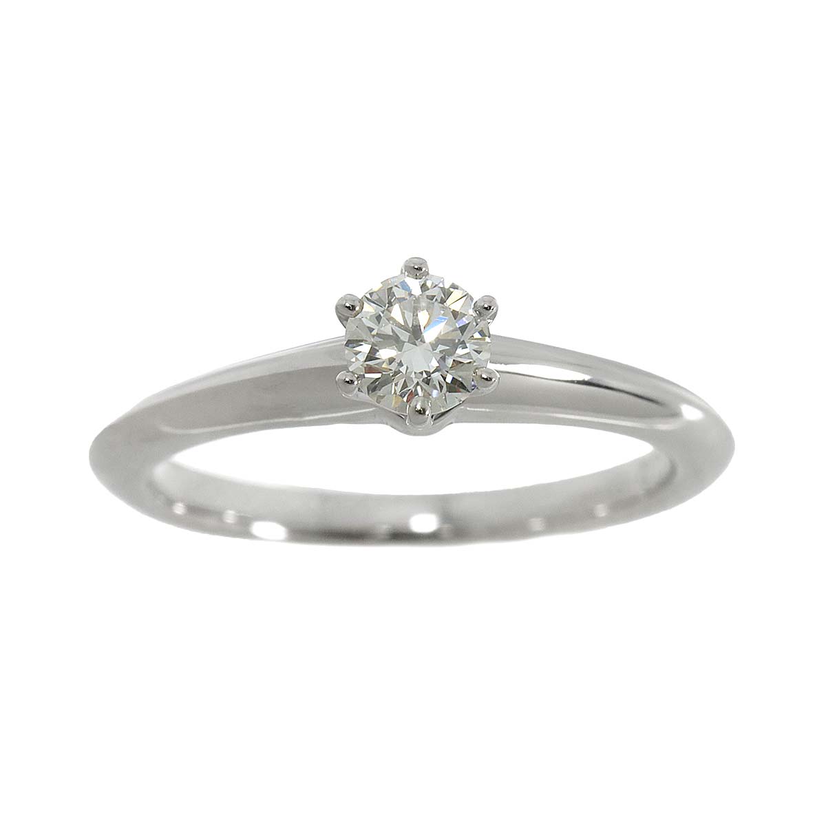 Diamond 0.28ct I/VVS2/3EXRing Platinum Size4.5(US)