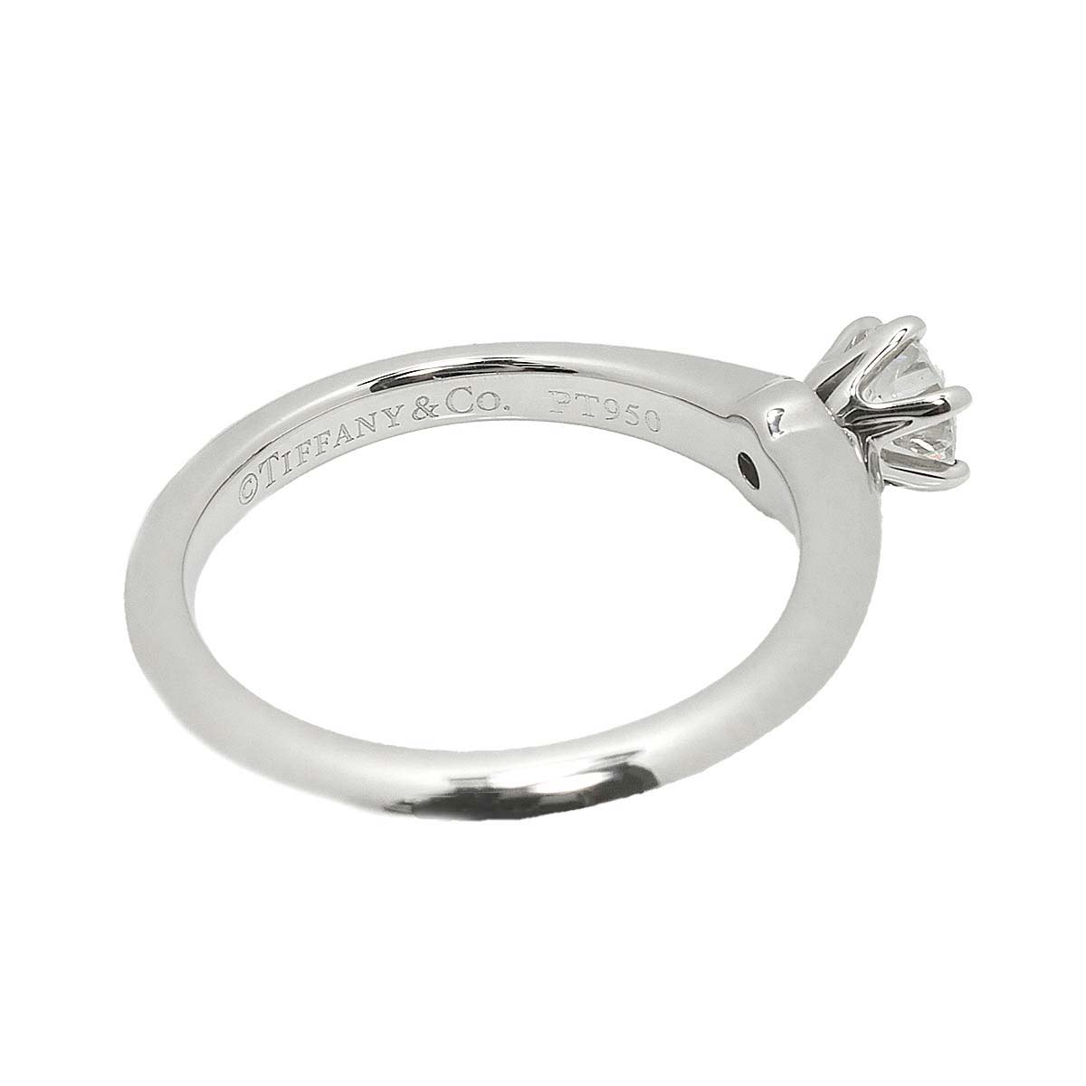 Diamond 0.28ct I/VVS2/3EXRing Platinum Size4.5(US)