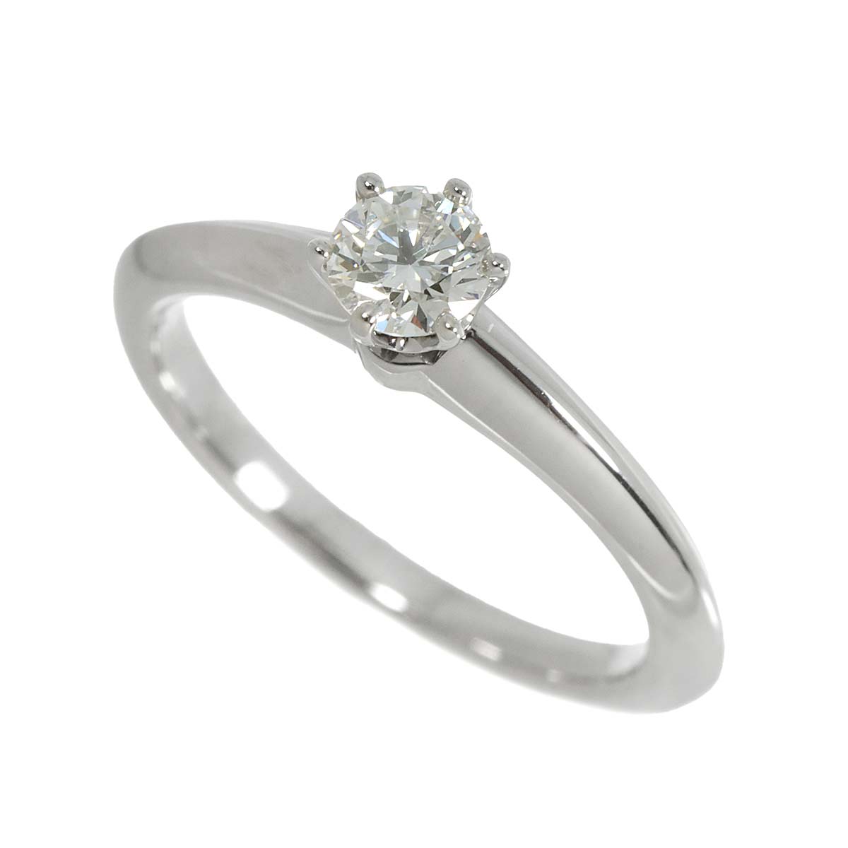 Diamond 0.28ct I/VVS2/3EXRing Platinum Size4.5(US)