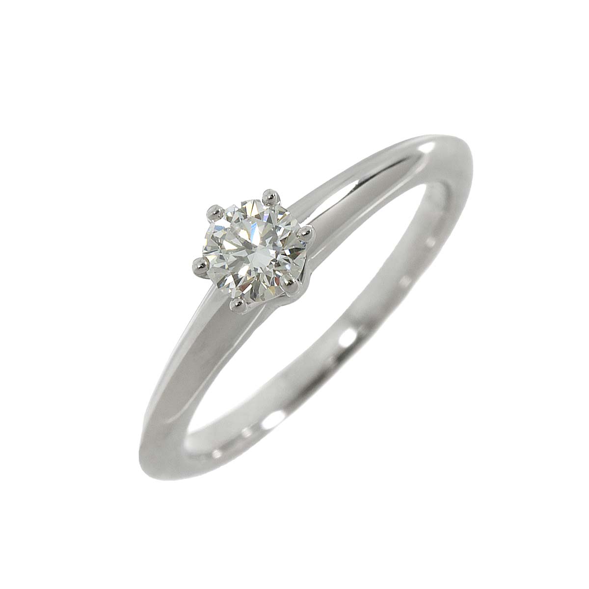 Diamond 0.28ct I/VVS2/3EXRing Platinum Size4.5(US)