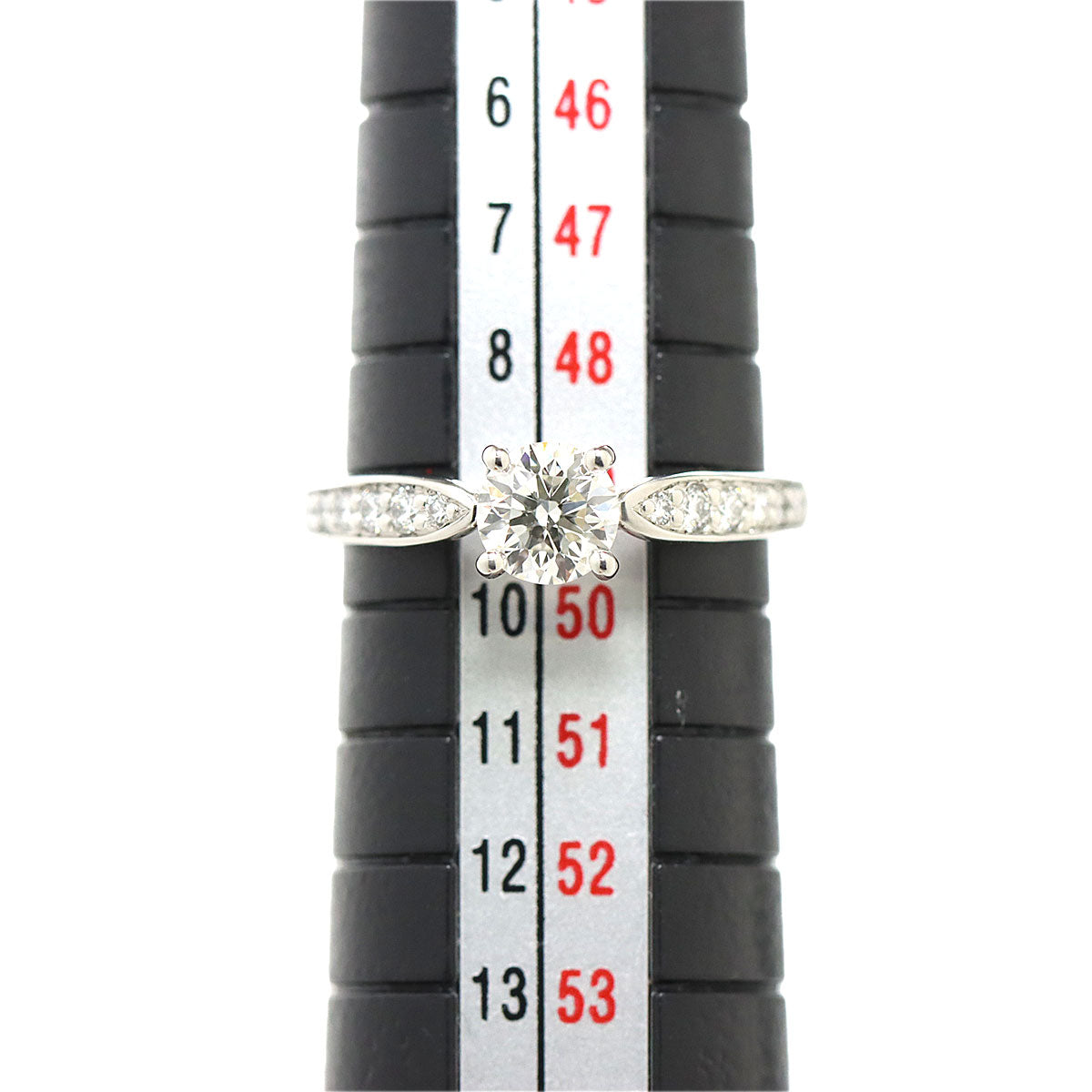 Harmony Diamond 0.50ct G/VVS1/3EX Ring Pt Size4.75-5(US)