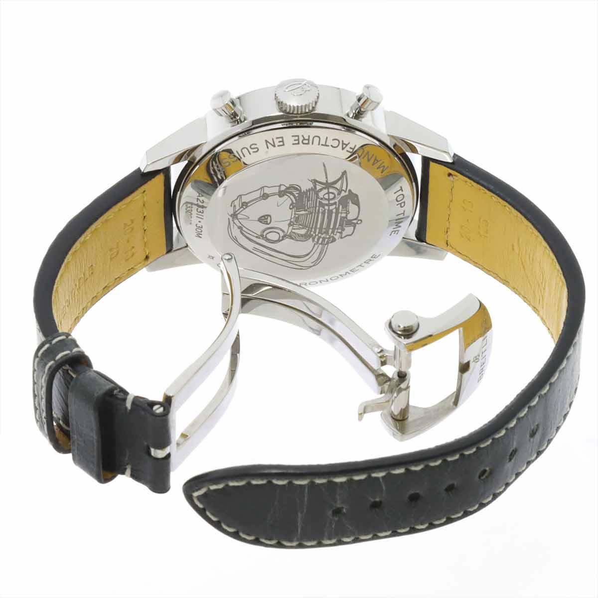 Top Time Triumph Chronograph A23311 Ice Blue Dial Automatic