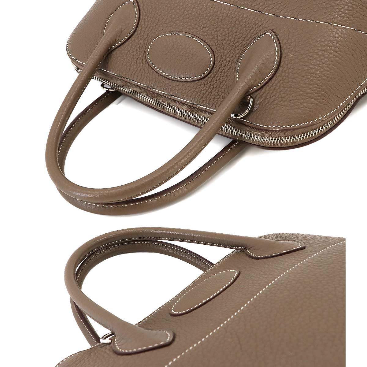 Bolide 31 2way Hand Shoulder Bag Taurillon Clemence Etoupe 90235816