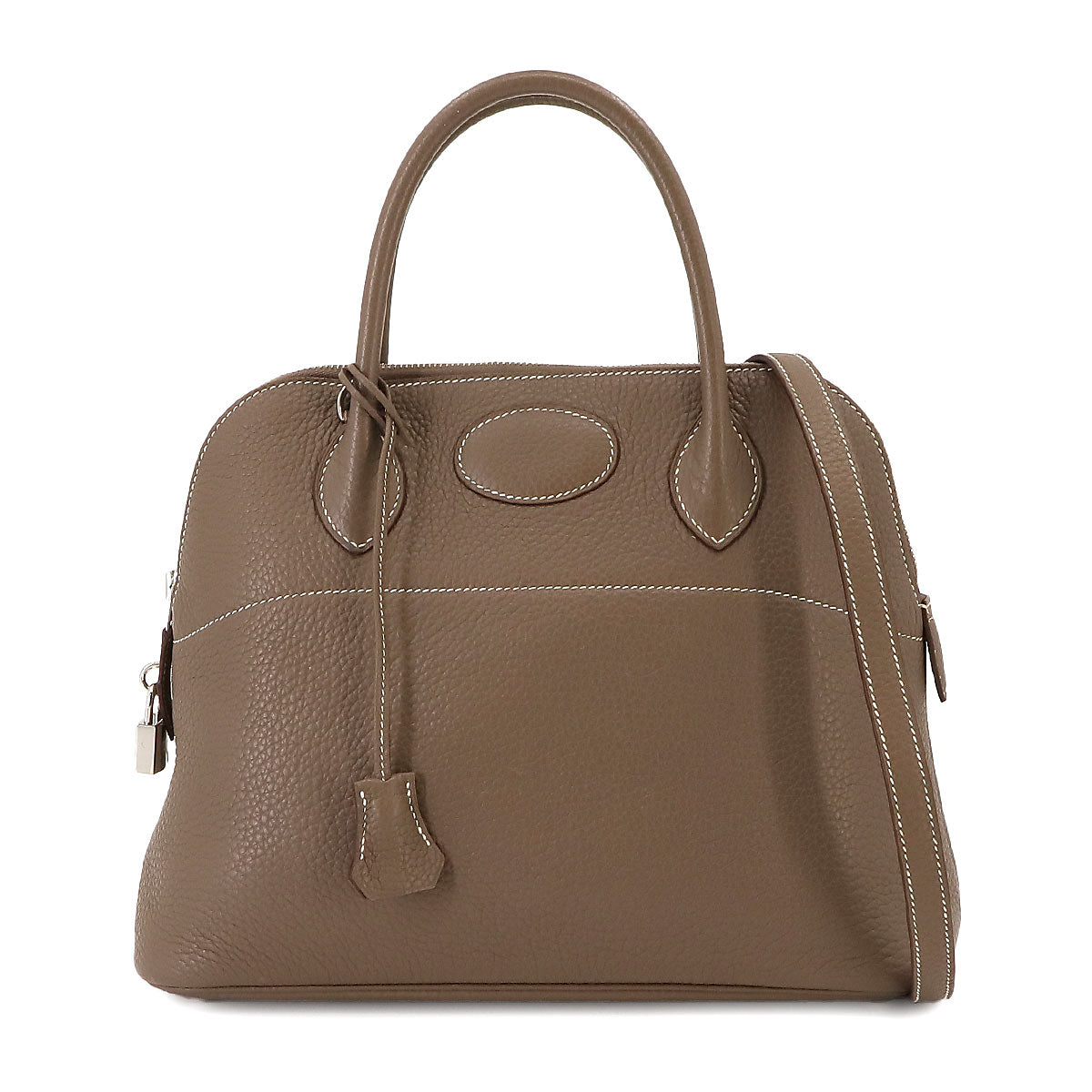 Bolide 31 2way Hand Shoulder Bag Taurillon Clemence Etoupe 90235816