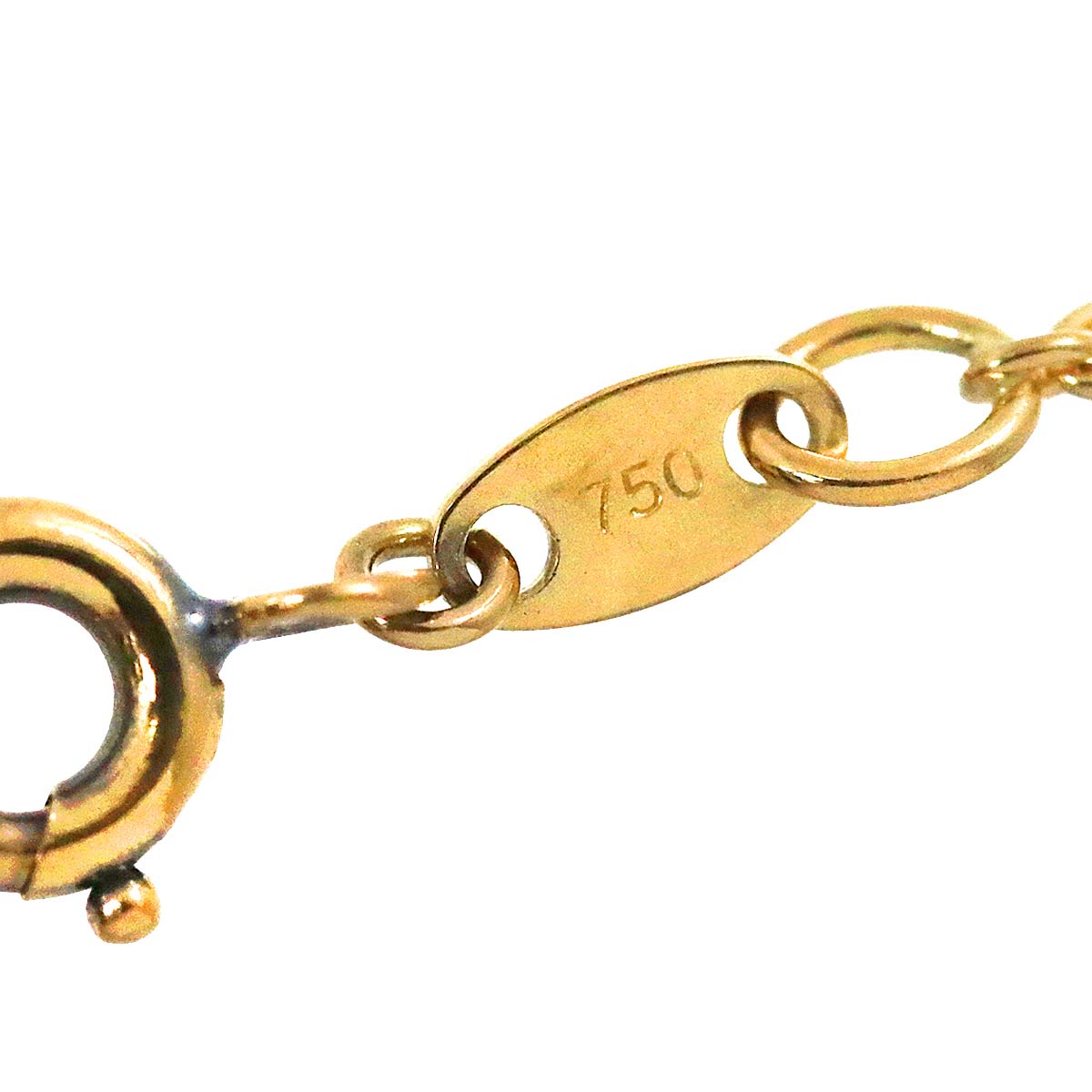 HCO Diamond 2.032ct J/SI1 Necklace 18K Yellow Gold 750