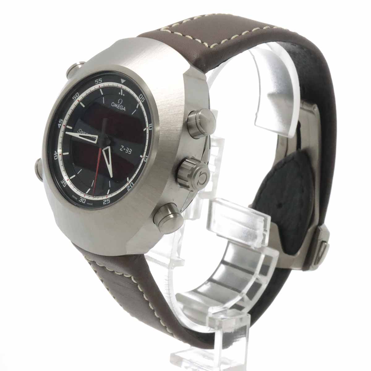 Spacemaster Z-33 325.92.43.79.01.002 Quartz Black Dial