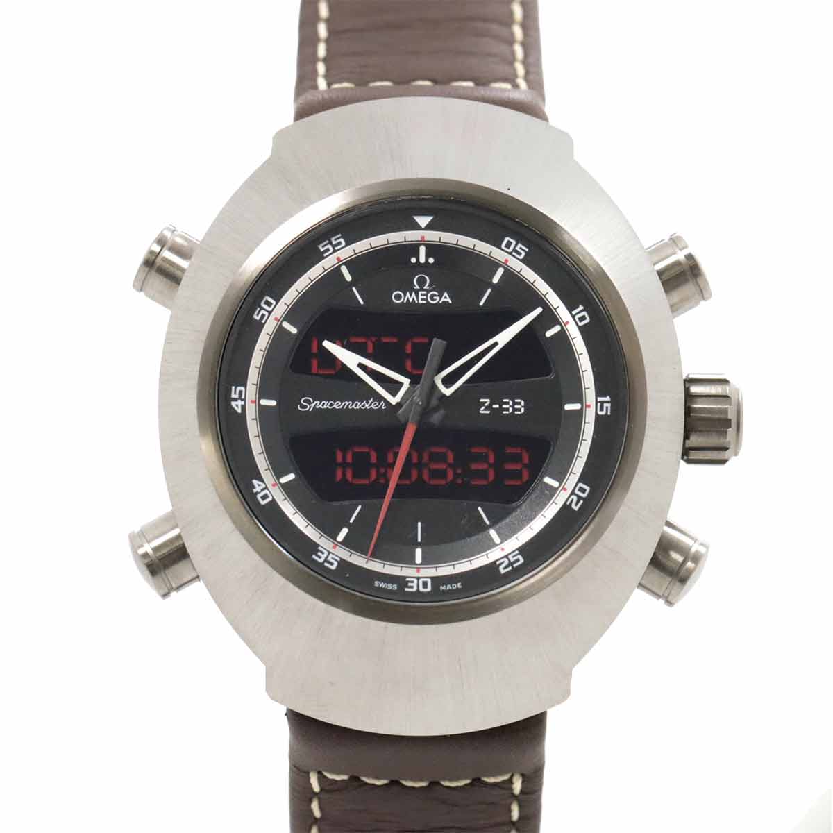 Spacemaster Z-33 325.92.43.79.01.002 Quartz Black Dial