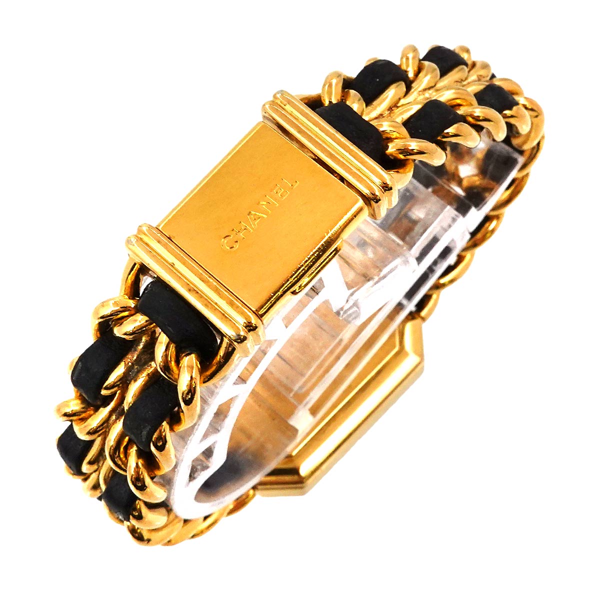 Premiere Size S H0001 Vintage Quartz Black Dial Ladies Watch