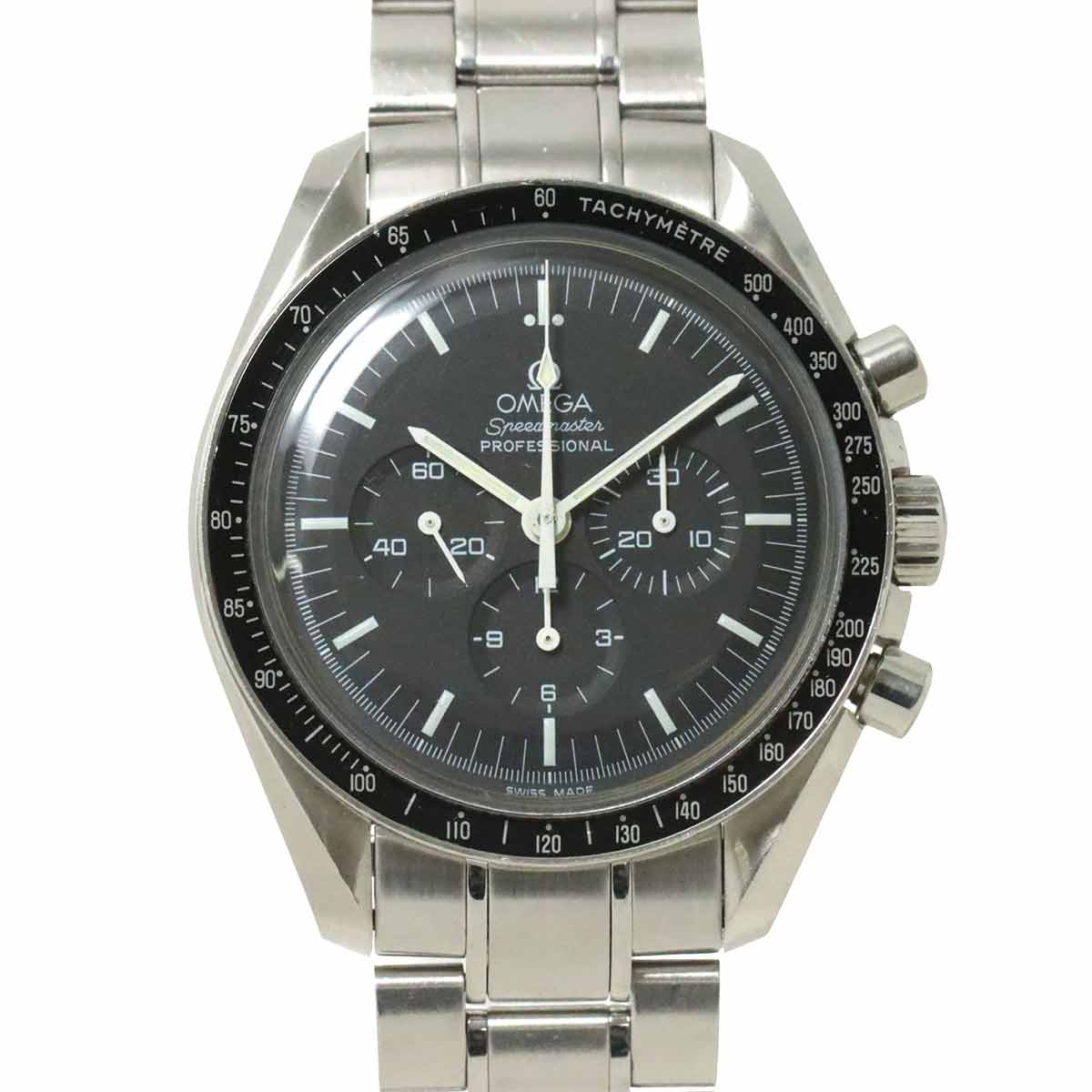 Speedmaster Professional Moon Watch 3570 50 Black Dial Mens