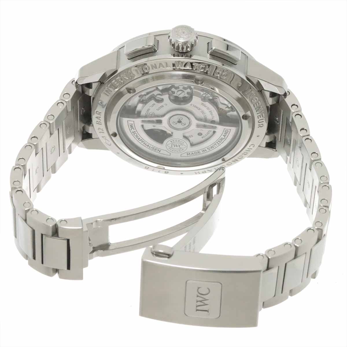 Ingenieur Chronograph IW380801 Automatic Silver Dial Mens