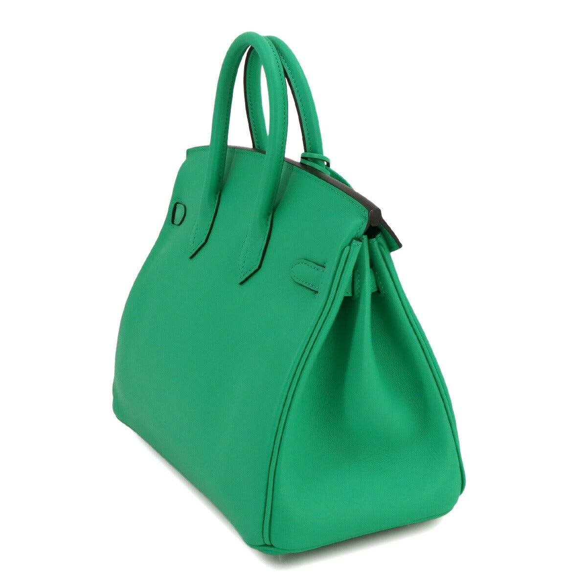 Birkin 25 Hand Bag Swift Leather Menthe Mint Purse 90244633