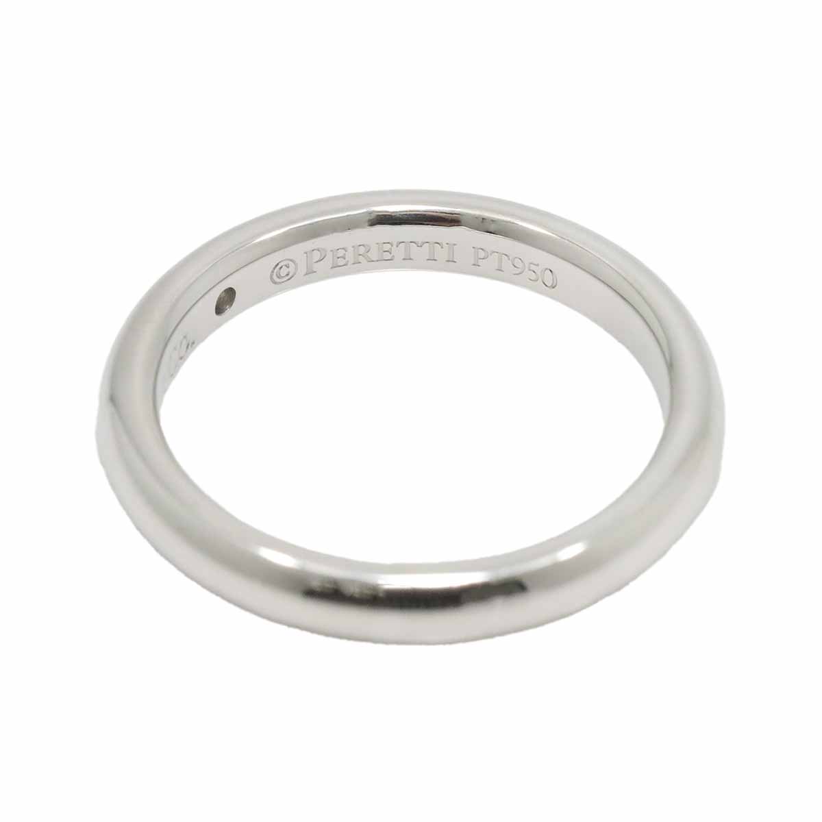 Stacking Band Ring Diamond 1P Platinum Size4.5(US)