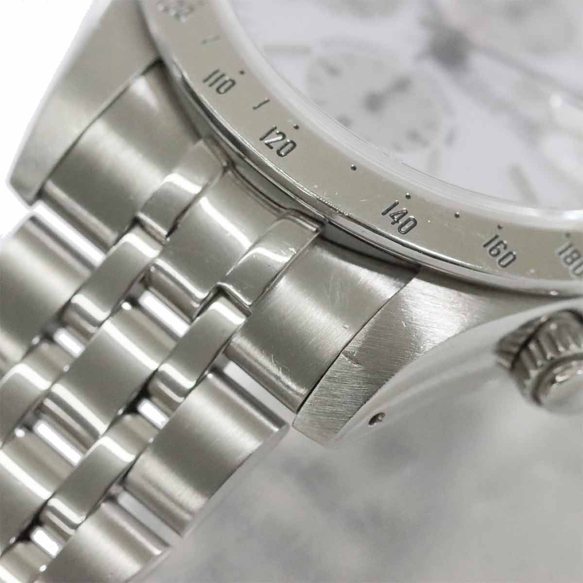 Chrono Time Tiger 79280P Date Automatic White Dial Mens Watch