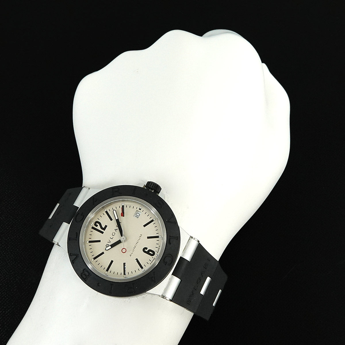 Aluminum BB40AT Date Automatic Silver Dial Mens Watch