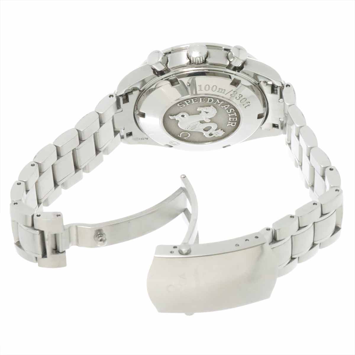 Speedmaster Date 3211 32 Chronograph Automatic Silver Dial Mens