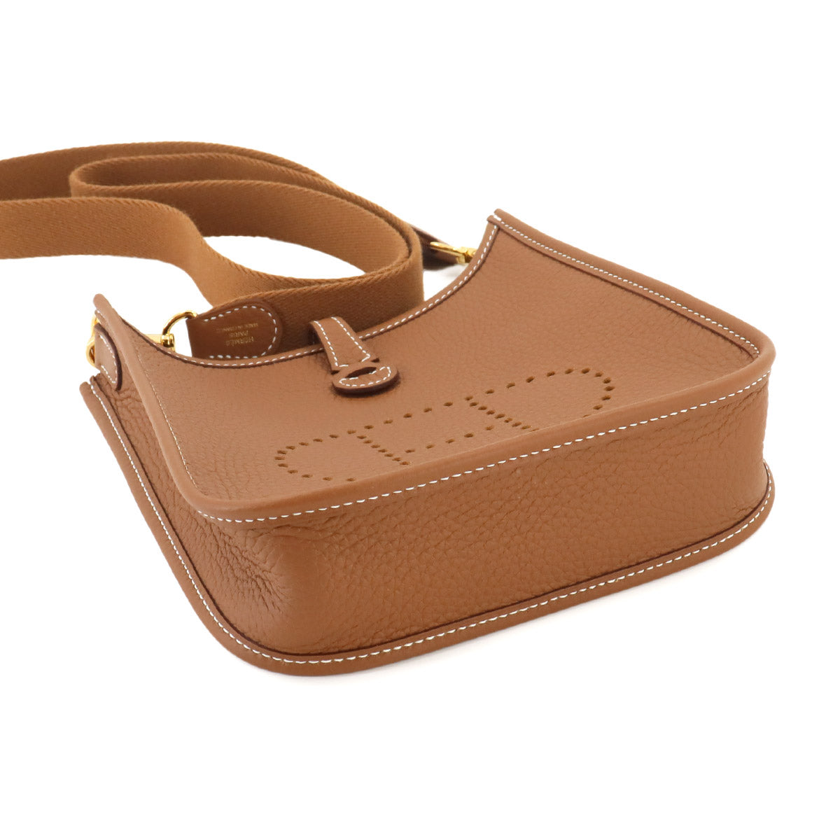 Everlyne Amazone TPM Shoulder Bag Taurillon Clemence Gold 90247626