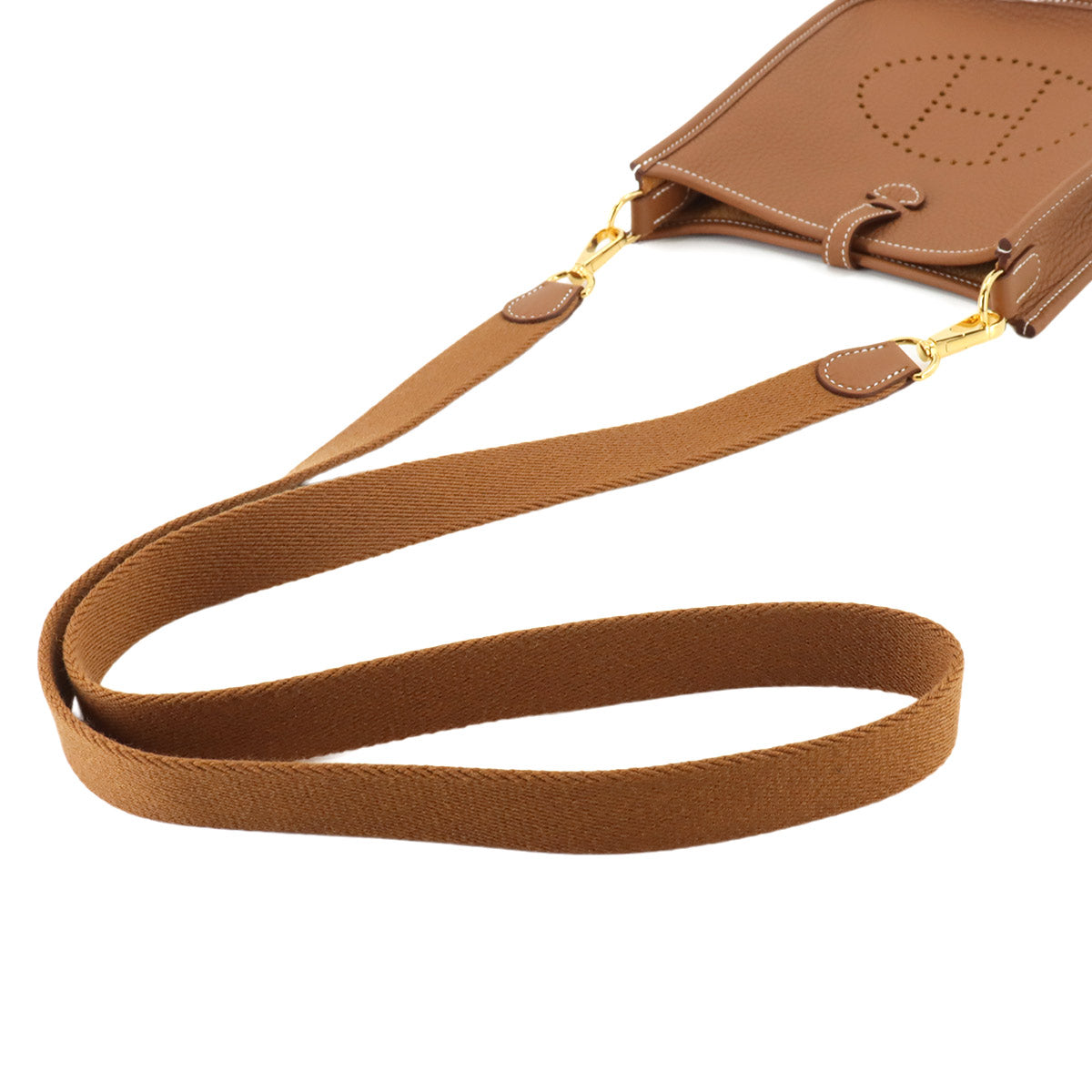 Everlyne Amazone TPM Shoulder Bag Taurillon Clemence Gold 90247626