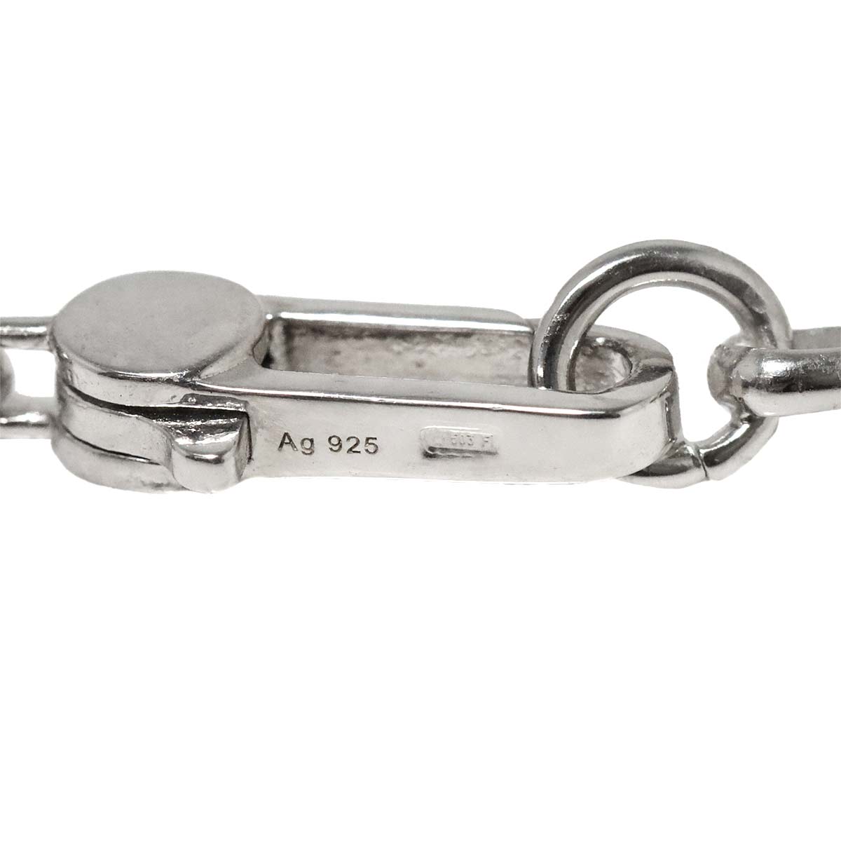 GUCCI Interlocking Necklace SV Silver 925