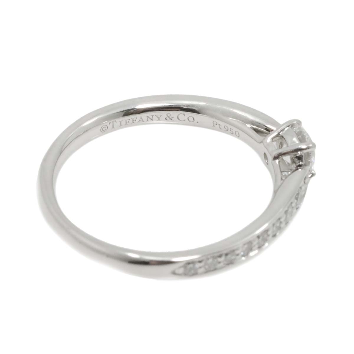 Harmony Diamond 0.20ct F/VVS2/3EX Ring Platinum Size4.5(US)