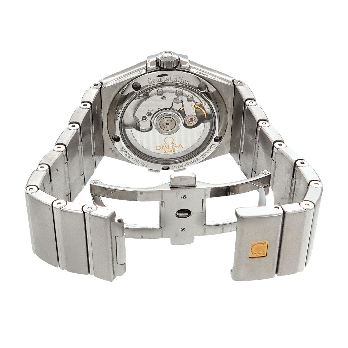 Constellation 123.10.35.20.52.002 Date Diamond Silver Dial