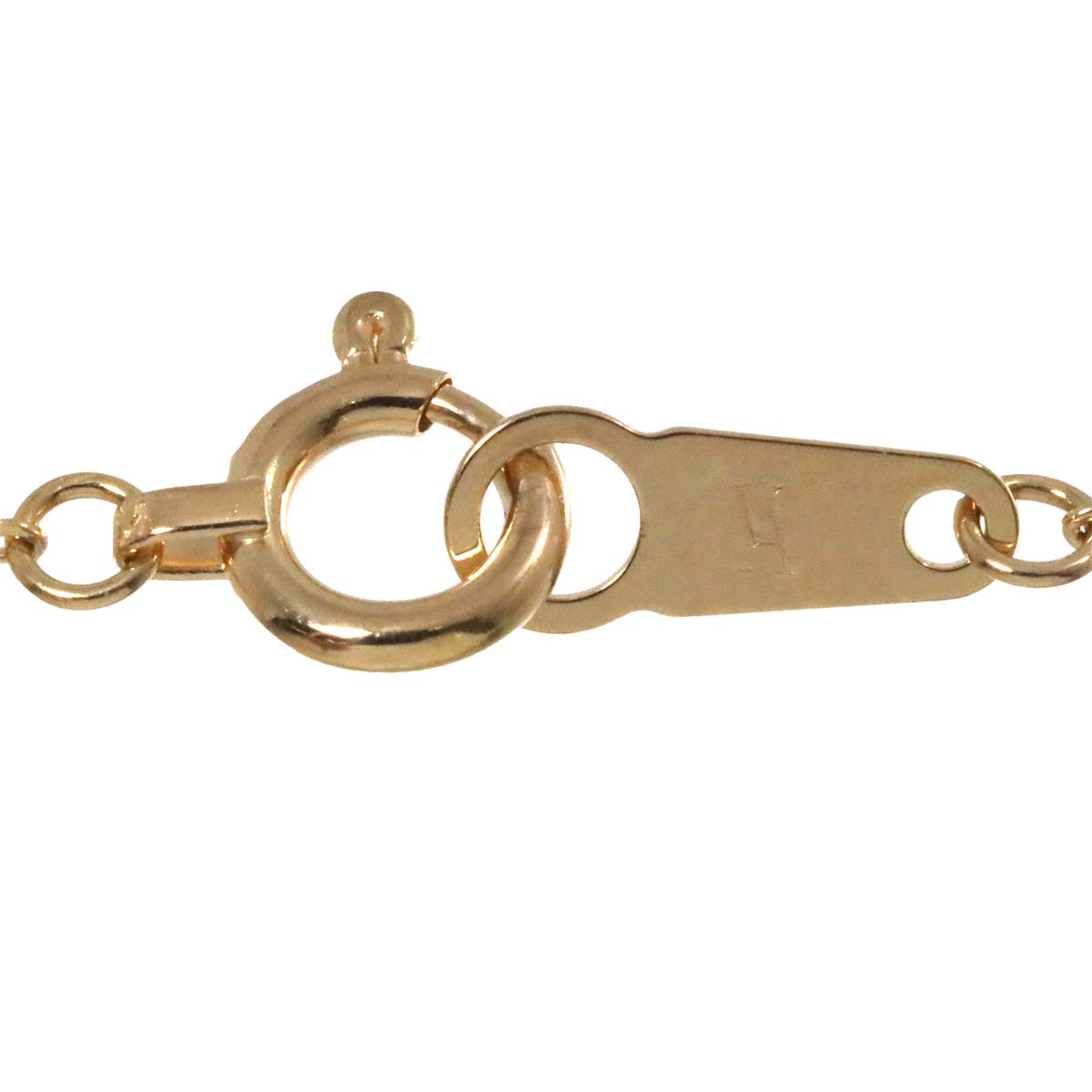 Vendome Aoyama Diamond 0.10ct Necklace 18K Yellow Gold 750