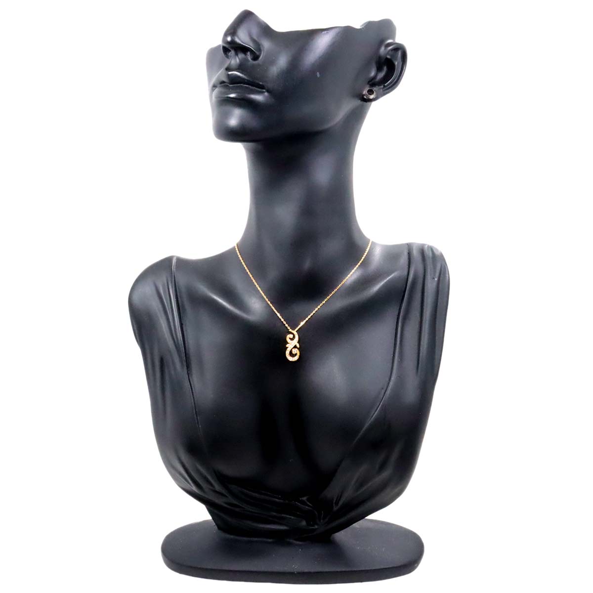 Vendome Aoyama Diamond 0.14ct Necklace 18K Yellow Gold 750