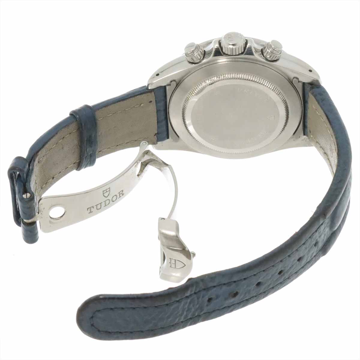 Chrono Time Tiger 79280P Chronograph Date Automatic Blue Dial