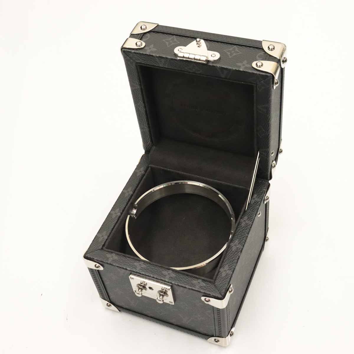 Tambour Table Clock GMT Quartz Mens