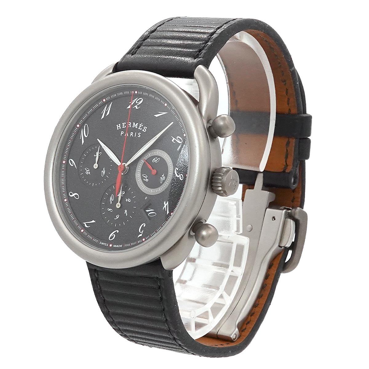 Arceau AR3 941 Chronograph Automatic Date Black Dial