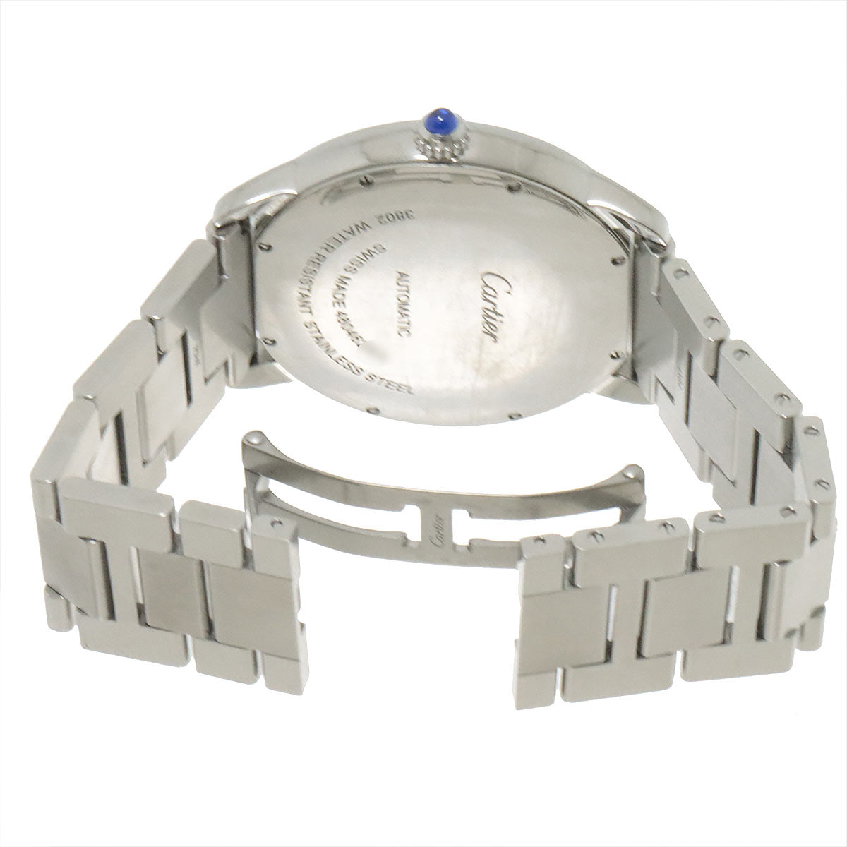 Ronde Solo de Cartier W6701011 Date Automatic Silver Dial Men